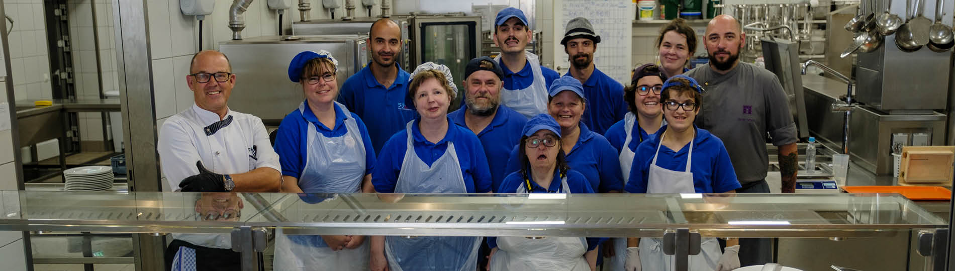 Küchenteam der Lebenshilfe Bad Dürkheim