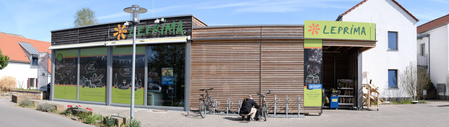 Leprima 2025 Homepage - Header (1900x539) (1) Außenansicht des Leprima Biomarkt in Bad Dürkheim